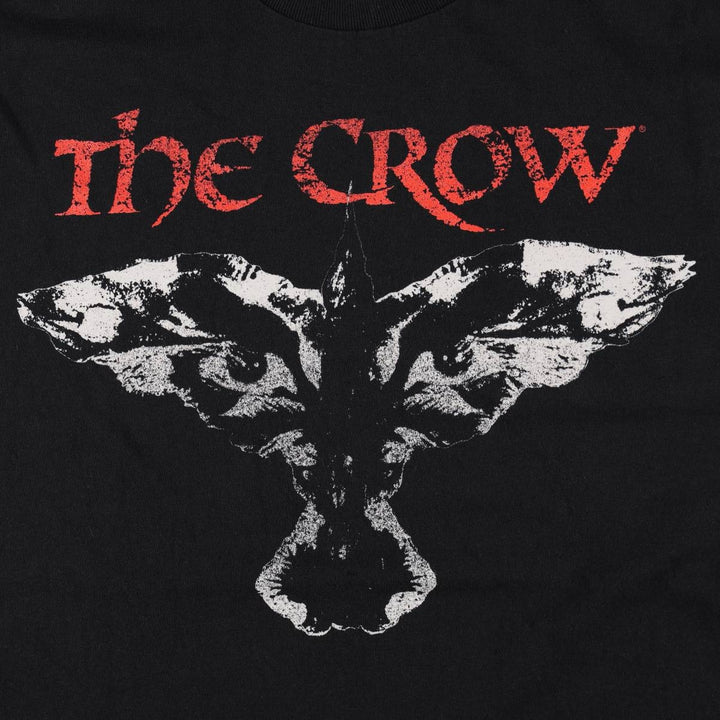 THE CROW Movie T-Shirt (Men's XL equivalent) cotton black type Vintage Second Hand
