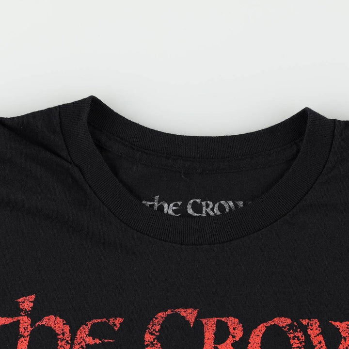 THE CROW Movie T-Shirt (Men's XL equivalent) cotton black type Vintage Second Hand