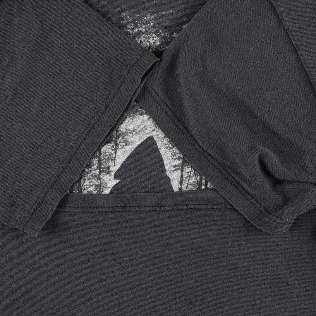 Delta (DELTA) THE WALKING DEAD Daryl Dixon Movie T-Shirt Men's XL (approx.) cotton Charcoal Vintage Second Hand