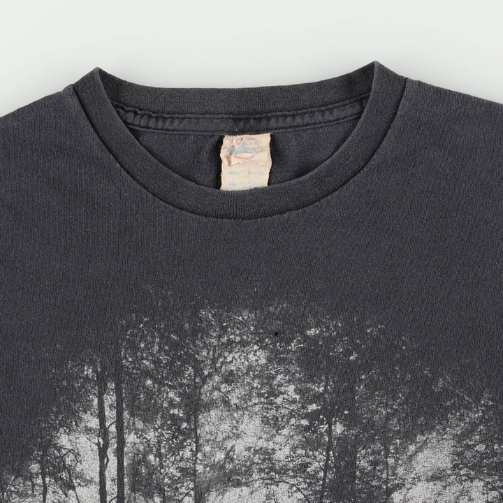 Delta (DELTA) THE WALKING DEAD Daryl Dixon Movie T-Shirt Men's XL (approx.) cotton Charcoal Vintage Second Hand