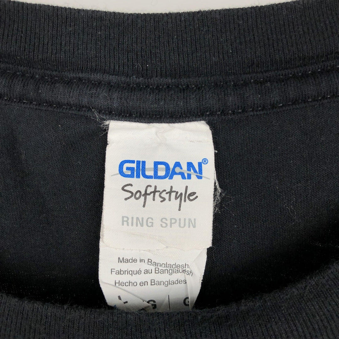Gildan THE WALKING DEAD Movie T-shirt for men, size L cotton black type Vintage Second Hand
