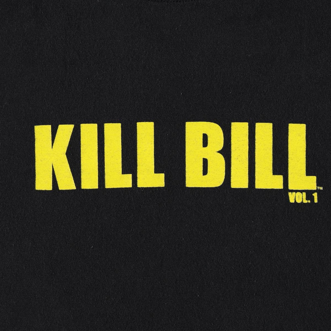 KILL BILL Movie T-shirt, Men's S size cotton black type Vintage Second Hand