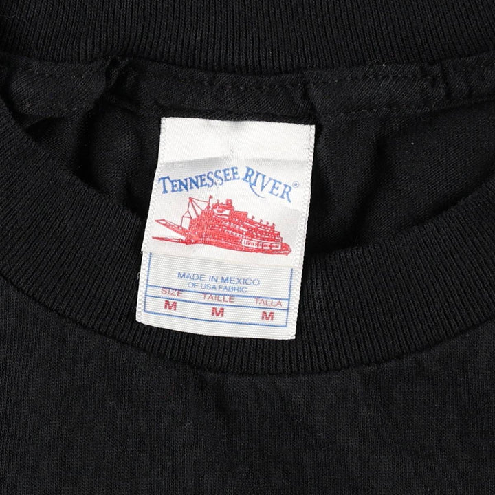 2000'S TENNESSEE RIVER CHRISTMAS STORY Movie T-shirt (Men's size M) cotton black type Vintage Second Hand