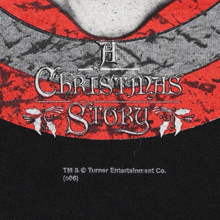 2000'S TENNESSEE RIVER CHRISTMAS STORY Movie T-shirt (Men's size M) cotton black type Vintage Second Hand