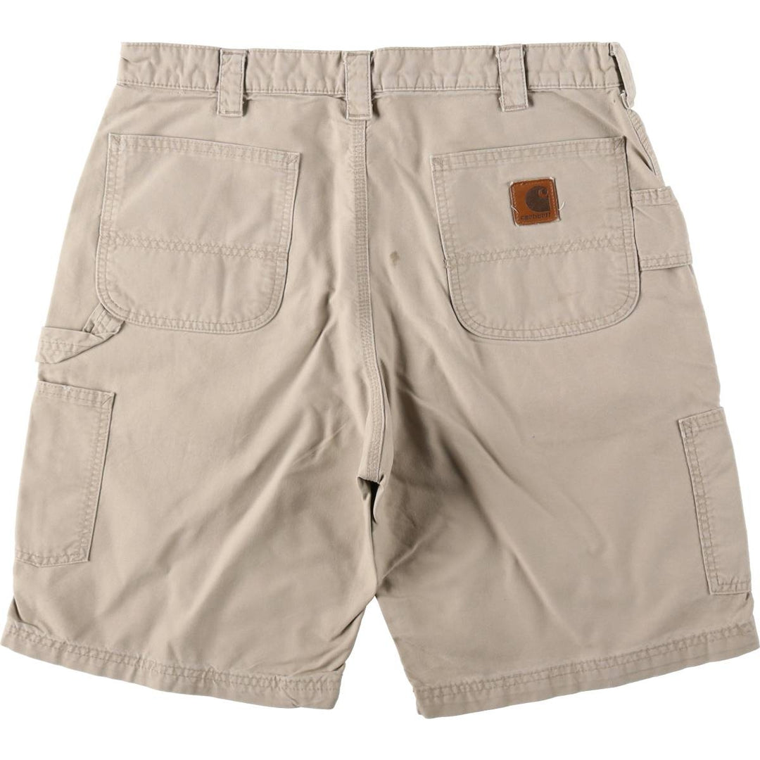 Carhartt Duck Painter Shorts, Men's, Size W37 cotton Beige type Vintage Second Hand