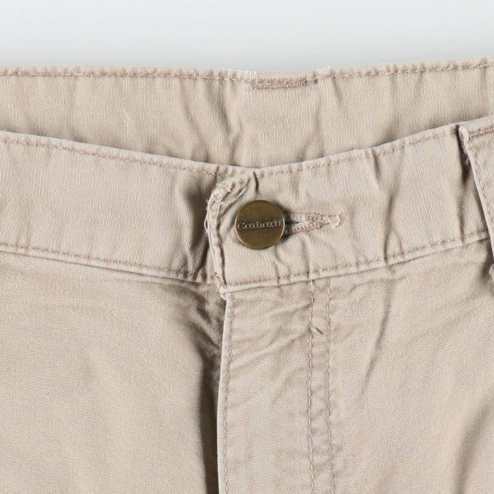 Carhartt Duck Painter Shorts, Men's, Size W37 cotton Beige type Vintage Second Hand