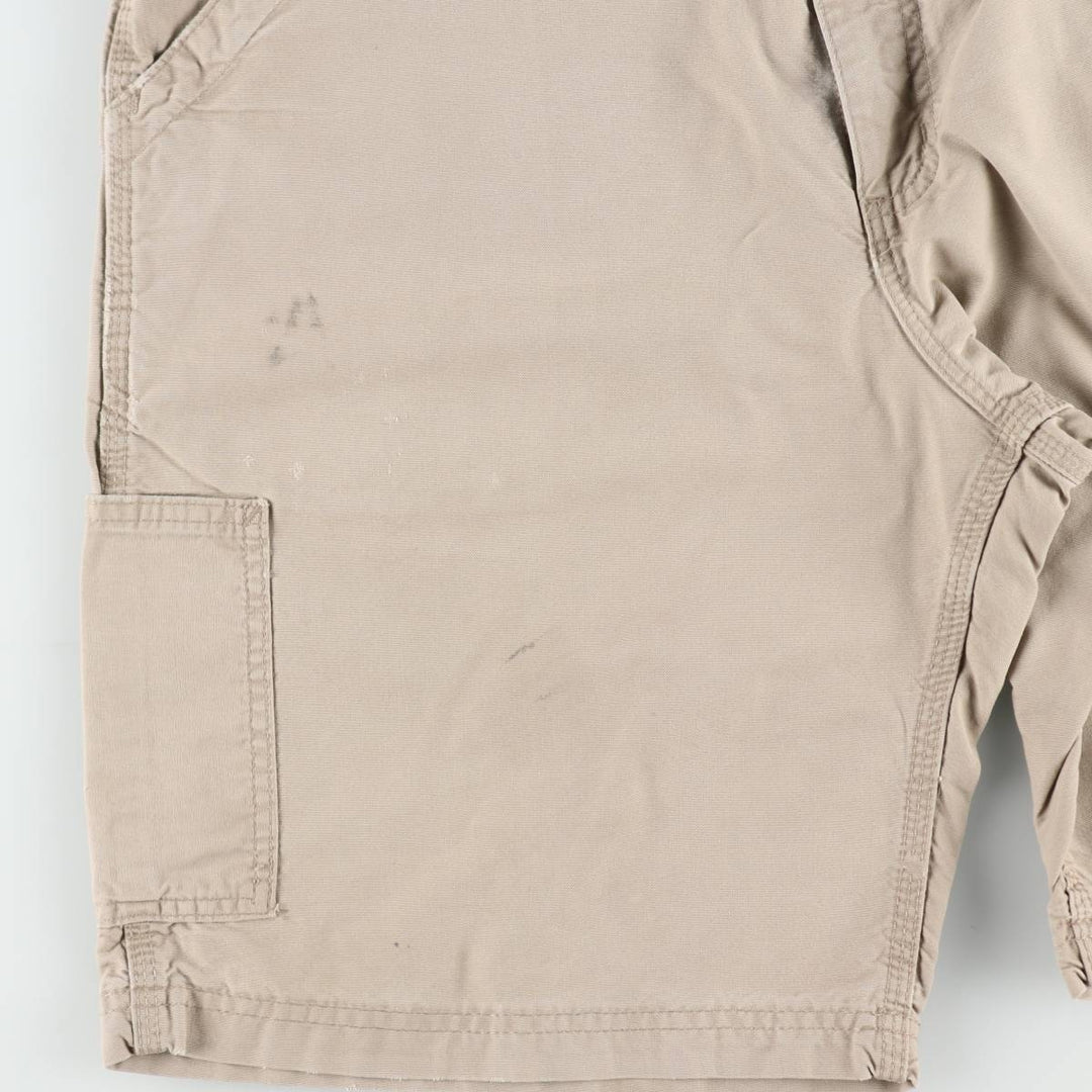 Carhartt Duck Painter Shorts, Men's, Size W37 cotton Beige type Vintage Second Hand