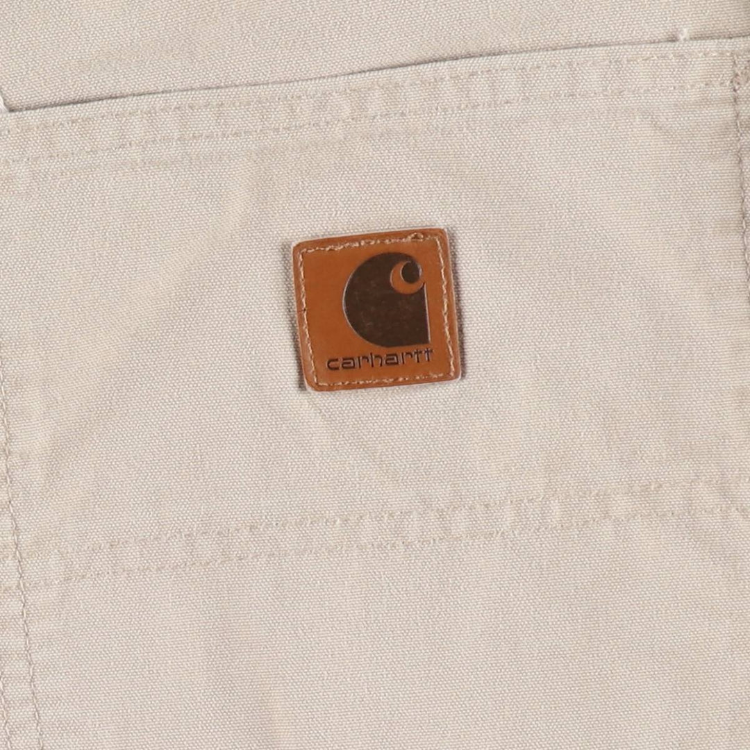 Carhartt ORIGINAL FIT Duck Painter Shorts, Men's, W36 equivalent cotton Beige type Vintage Second Hand