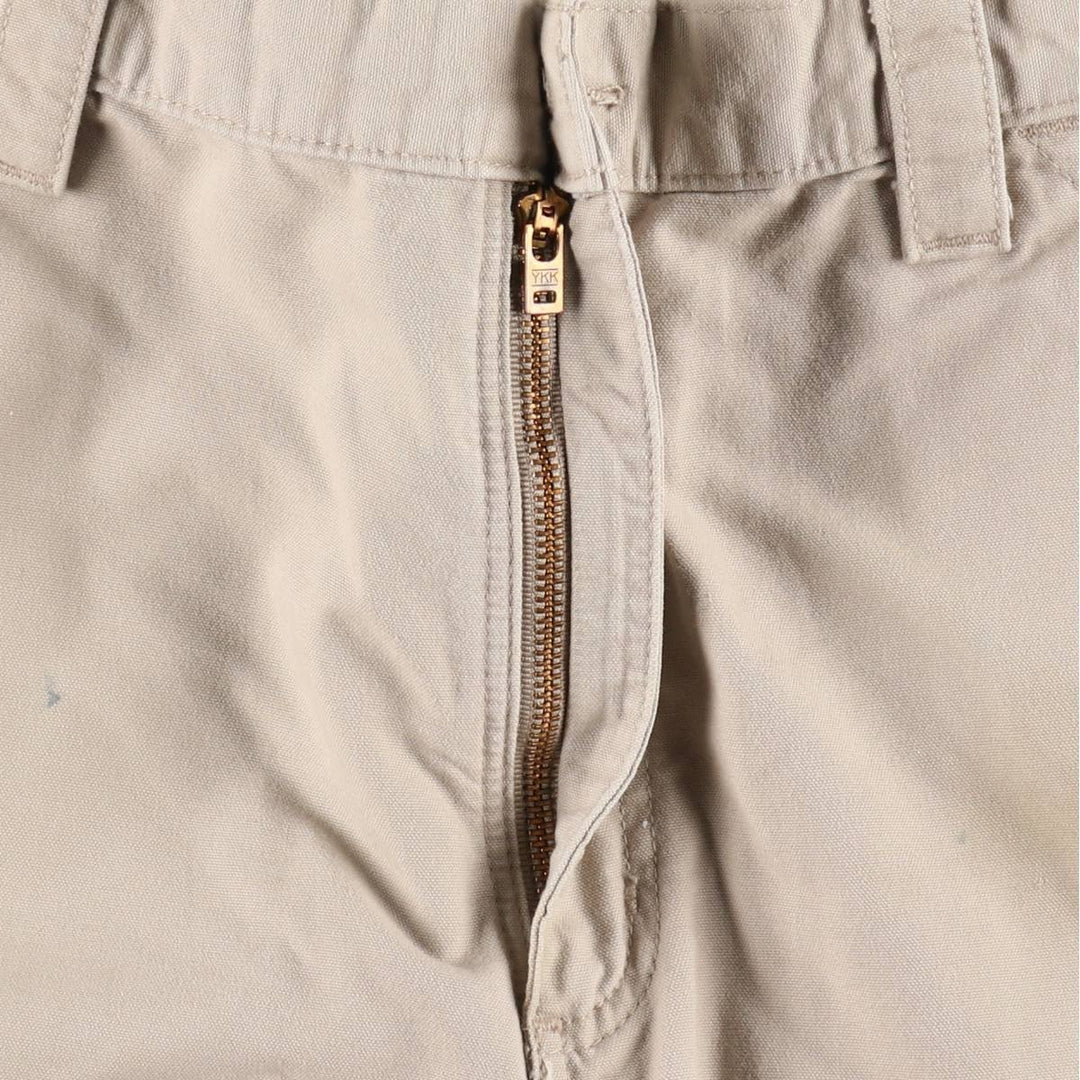 Carhartt ORIGINAL FIT Duck Painter Shorts, Men's, W36 equivalent cotton Beige type Vintage Second Hand