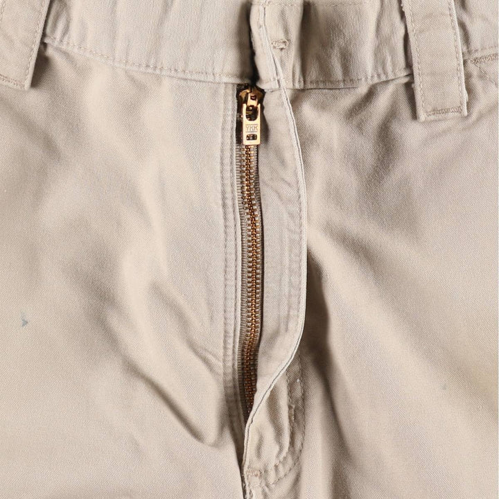 Carhartt ORIGINAL FIT Duck Painter Shorts, Men's, W36 equivalent cotton Beige type Vintage Second Hand