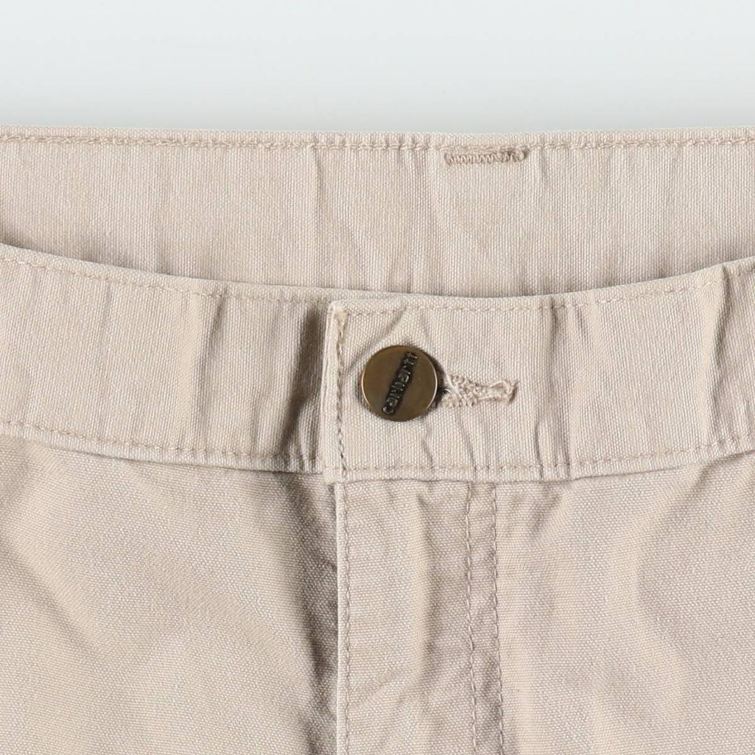 Carhartt ORIGINAL FIT Duck Painter Shorts, Men's, W36 equivalent cotton Beige type Vintage Second Hand