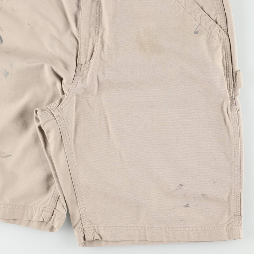 Carhartt ORIGINAL FIT Duck Painter Shorts, Men's, W36 equivalent cotton Beige type Vintage Second Hand