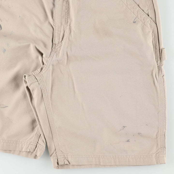 Carhartt ORIGINAL FIT Duck Painter Shorts, Men's, W36 equivalent cotton Beige type Vintage Second Hand