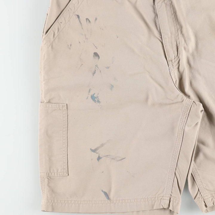 Carhartt ORIGINAL FIT Duck Painter Shorts, Men's, W36 equivalent cotton Beige type Vintage Second Hand