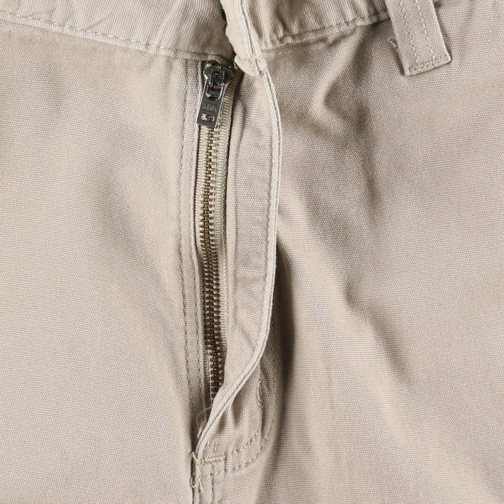 Carhartt Relaxed Fit Duck Canvas Work Shorts (Men's W37 equivalent) unclear Beige type Vintage Second Hand