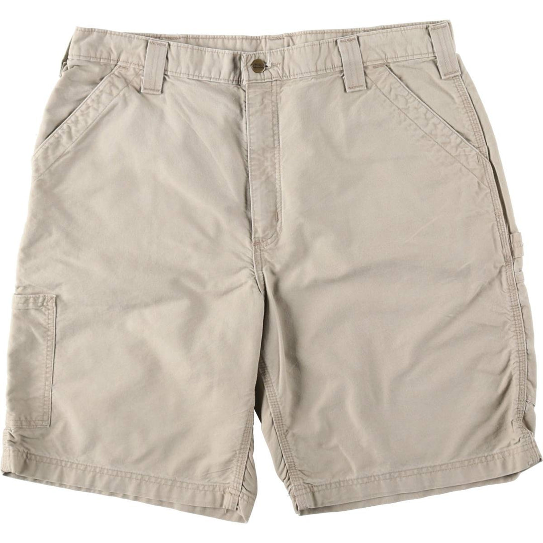 Carhartt Duck Painter Shorts, Shorts, Men's, W37 equivalent cotton Beige type Vintage Second Hand