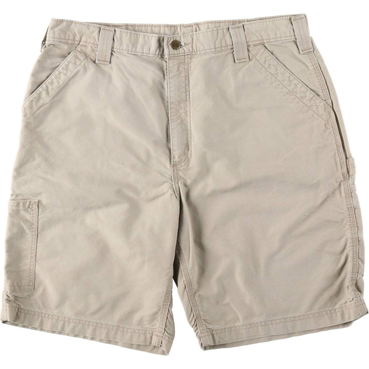 Carhartt Duck Painter Shorts, Shorts, Men's, W37 equivalent cotton Beige type Vintage Second Hand