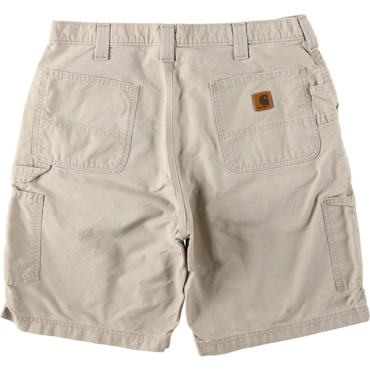 Carhartt Duck Painter Shorts, Shorts, Men's, W37 equivalent cotton Beige type Vintage Second Hand