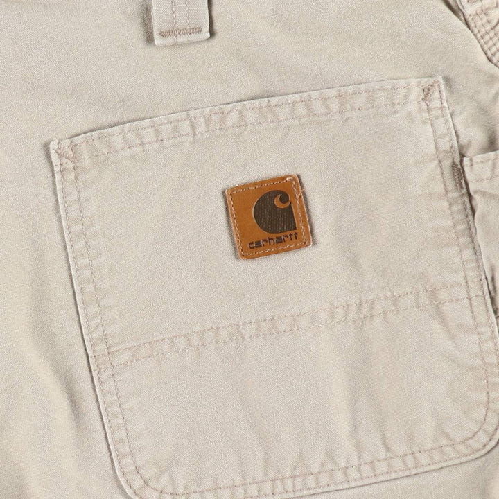 Carhartt Duck Painter Shorts, Shorts, Men's, W37 equivalent cotton Beige type Vintage Second Hand