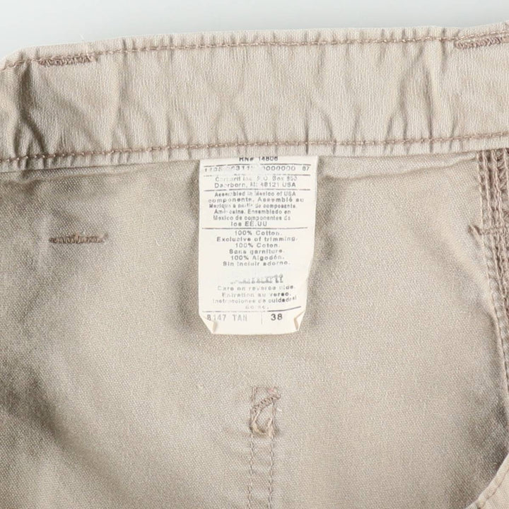 Carhartt Duck Painter Shorts, Shorts, Men's, W37 equivalent cotton Beige type Vintage Second Hand