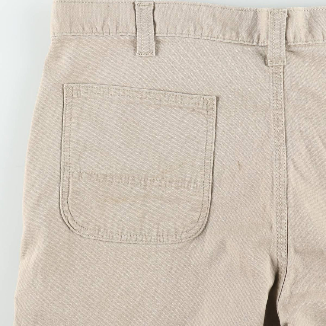 Carhartt Relaxed Fit Duck Canvas Work Shorts (Men's W39 equivalent) unclear Beige type Vintage Second Hand