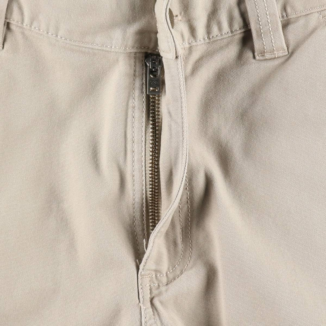 Carhartt Relaxed Fit Duck Painter Shorts, Shorts, Men's, W34 equivalent cotton Beige type Vintage Second Hand