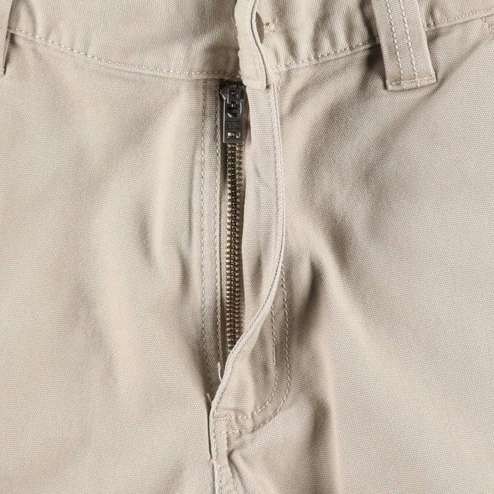 Carhartt Relaxed Fit Duck Painter Shorts, Shorts, Men's, W34 equivalent cotton Beige type Vintage Second Hand