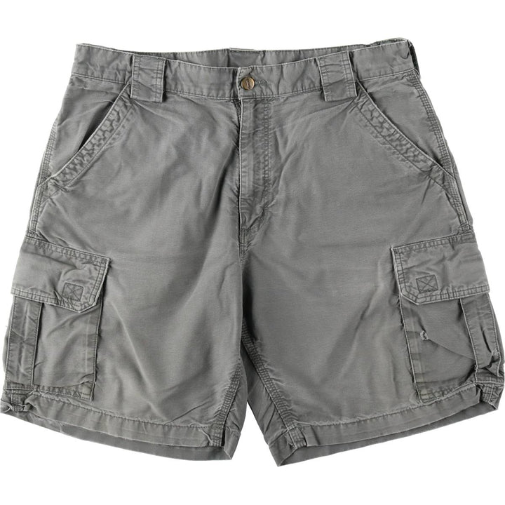 Carhartt Duck Cargo Shorts, Men's Size W36 (approx.) cotton gray type Vintage Second Hand
