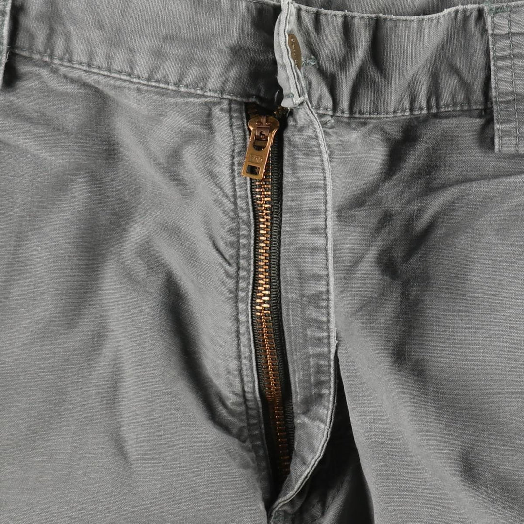 Carhartt Duck Cargo Shorts, Men's Size W36 (approx.) cotton gray type Vintage Second Hand