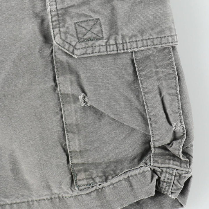 Carhartt Duck Cargo Shorts, Men's Size W36 (approx.) cotton gray type Vintage Second Hand