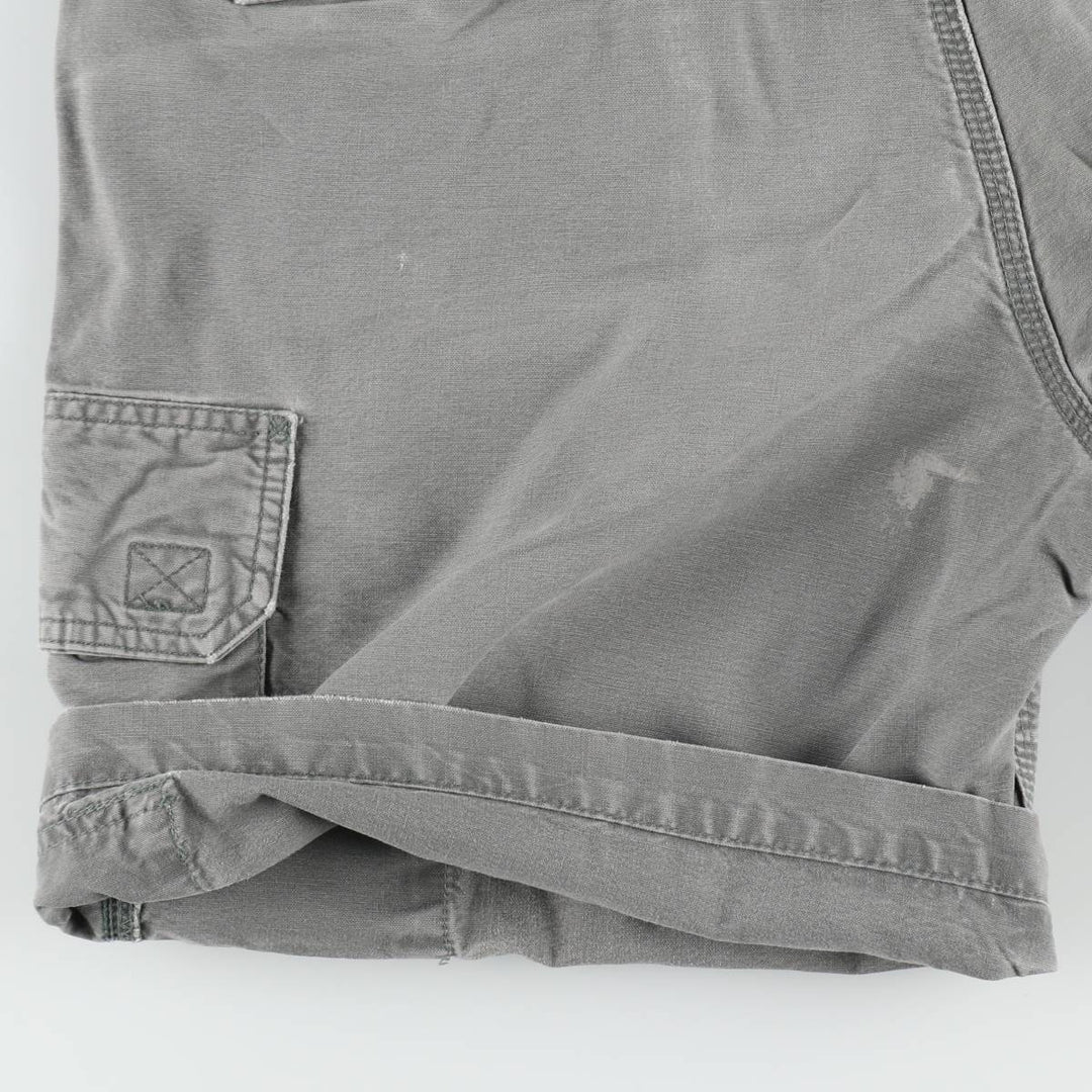 Carhartt Duck Cargo Shorts, Men's Size W36 (approx.) cotton gray type Vintage Second Hand