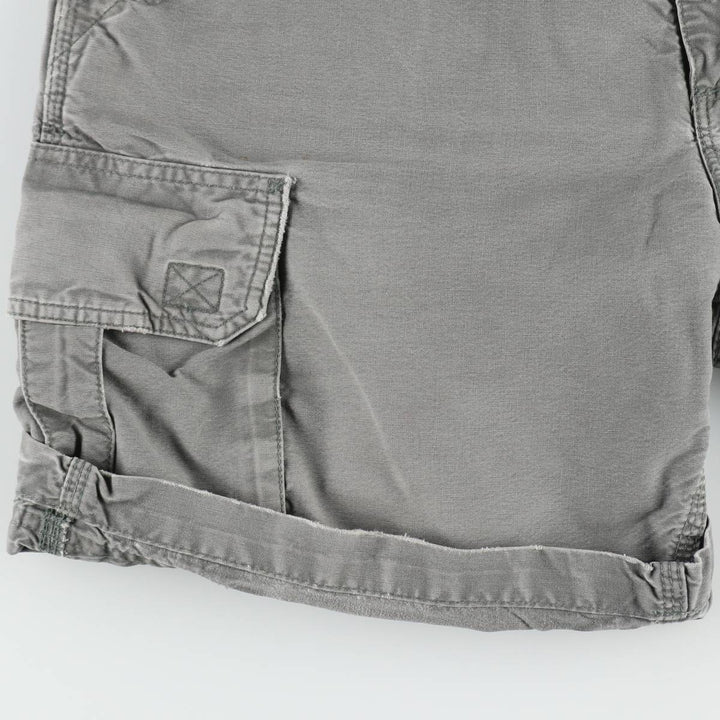 Carhartt Duck Cargo Shorts, Men's Size W36 (approx.) cotton gray type Vintage Second Hand