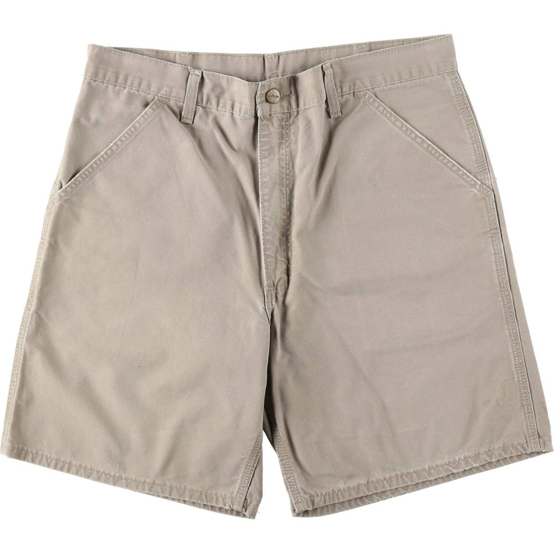 Carhartt Duck Painter Shorts, Shorts, Men's, W36 equivalent cotton Beige type Vintage Second Hand