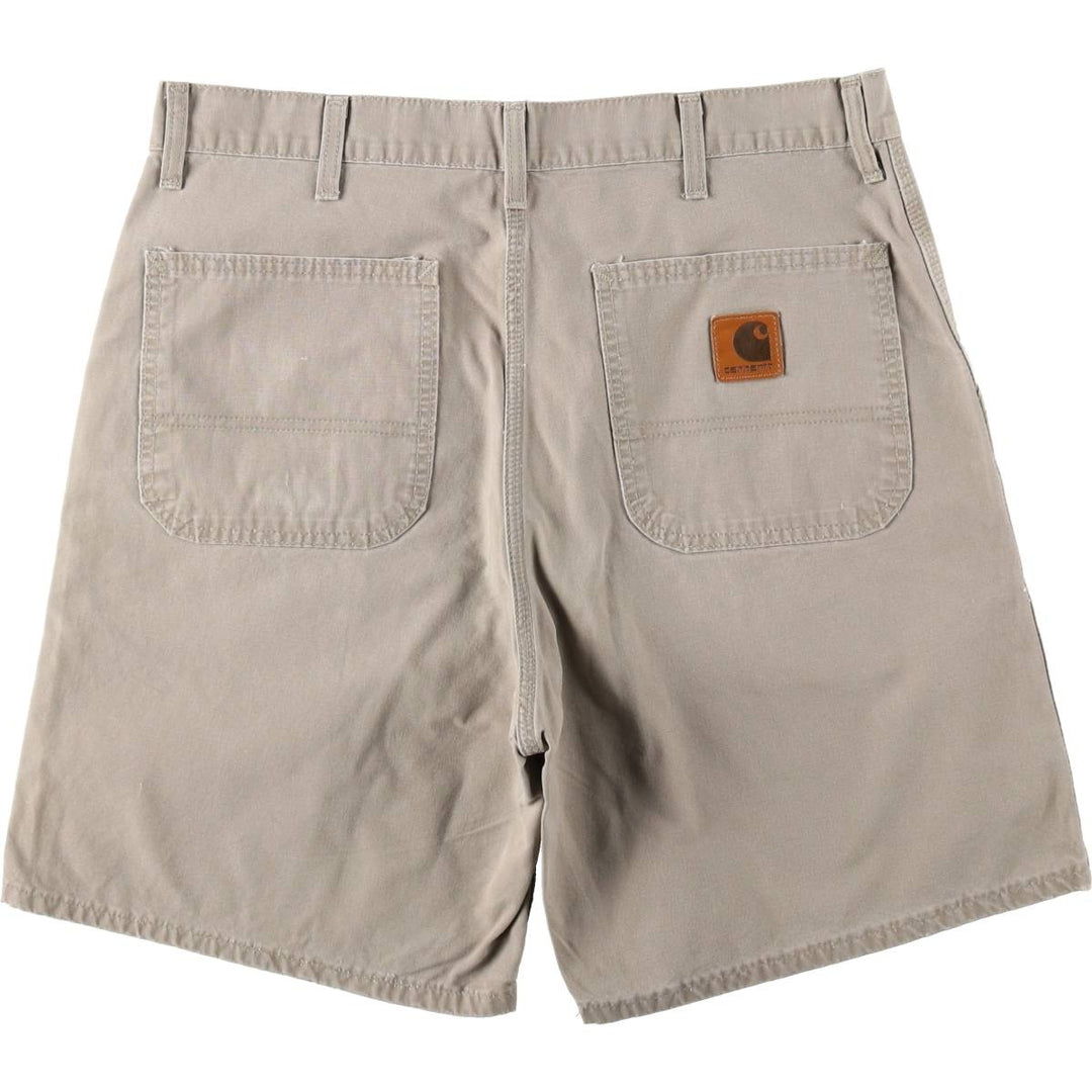 Carhartt Duck Painter Shorts, Shorts, Men's, W36 equivalent cotton Beige type Vintage Second Hand