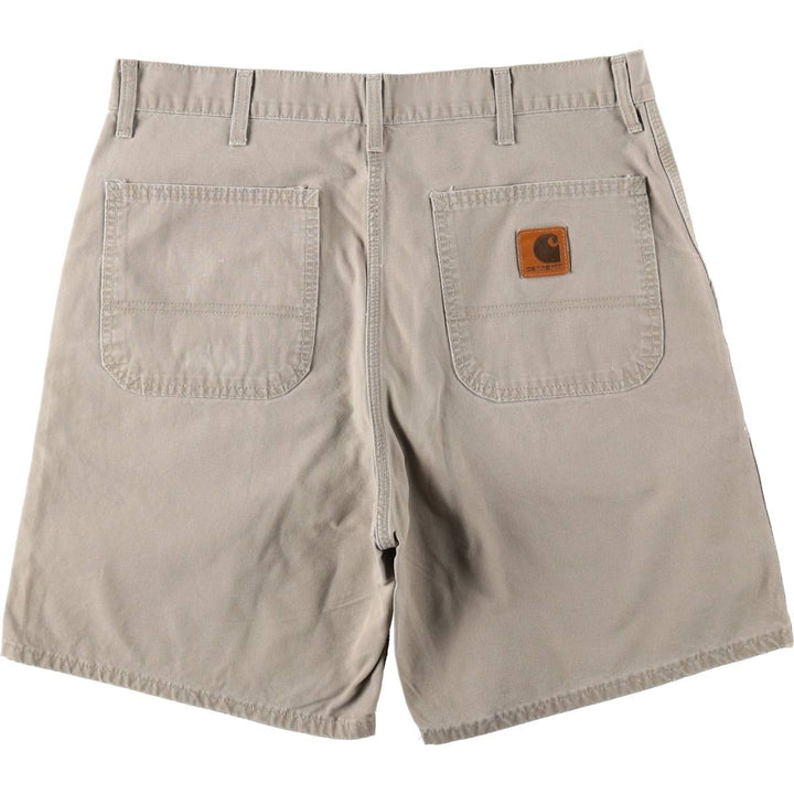 Carhartt Duck Painter Shorts, Shorts, Men's, W36 equivalent cotton Beige type Vintage Second Hand
