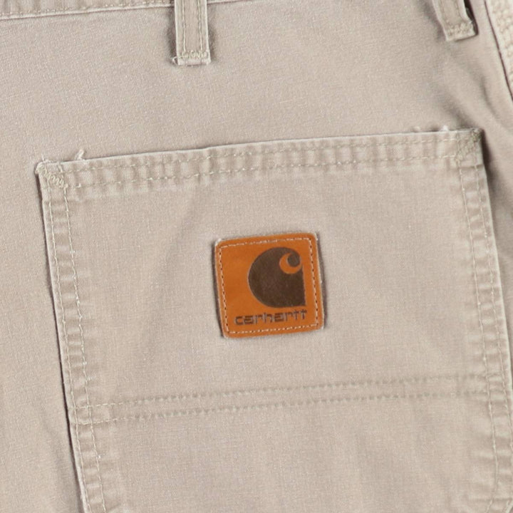 Carhartt Duck Painter Shorts, Shorts, Men's, W36 equivalent cotton Beige type Vintage Second Hand