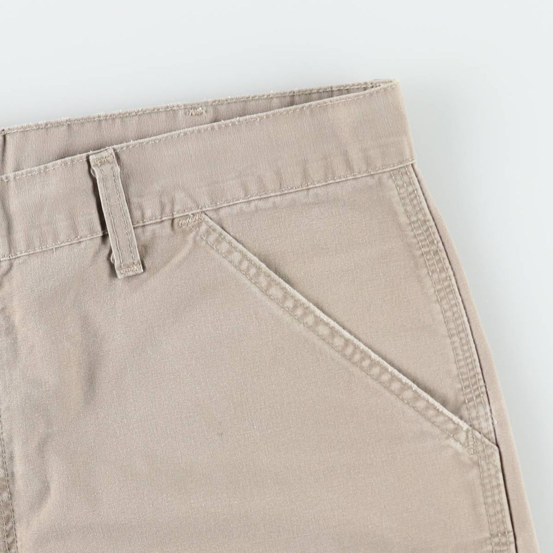 Carhartt Duck Painter Shorts, Shorts, Men's, W36 equivalent cotton Beige type Vintage Second Hand