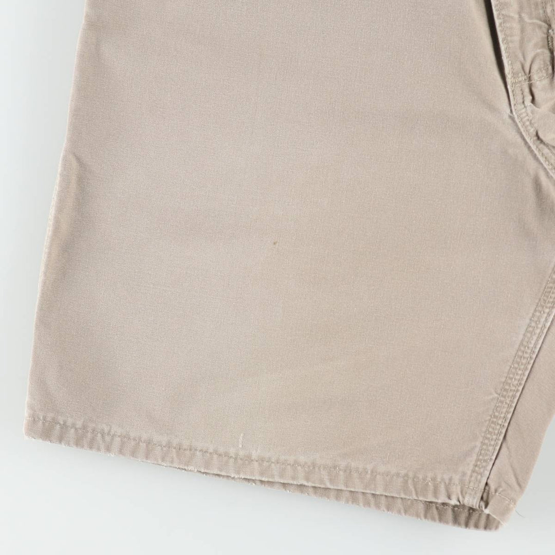 Carhartt Duck Painter Shorts, Shorts, Men's, W36 equivalent cotton Beige type Vintage Second Hand