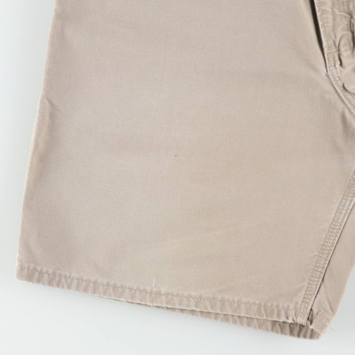 Carhartt Duck Painter Shorts, Shorts, Men's, W36 equivalent cotton Beige type Vintage Second Hand