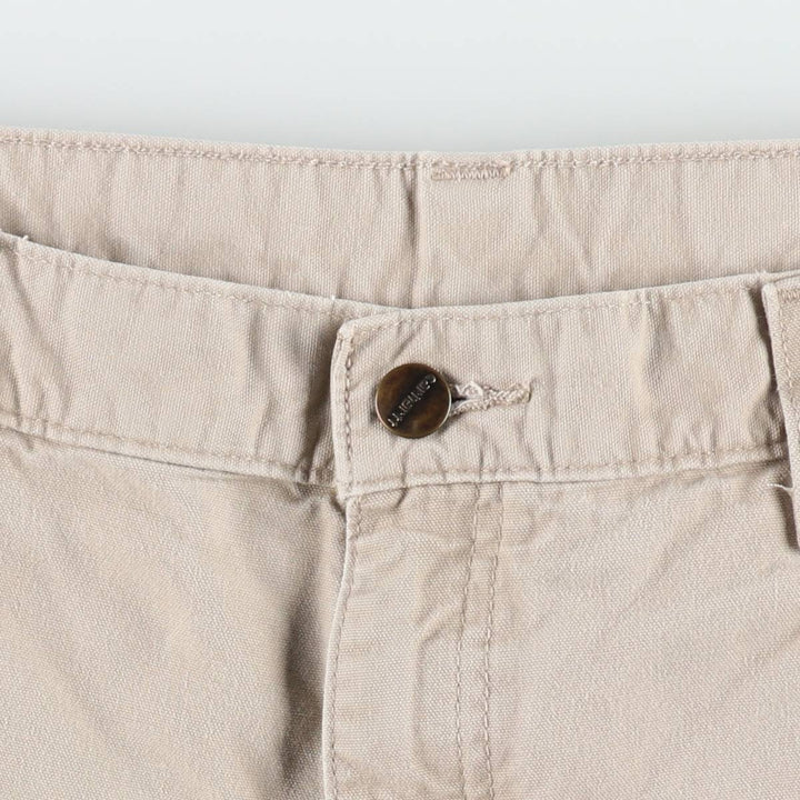 Carhartt ORIGINAL FIT Duck Painter Shorts, Shorts, Men's, W37 equivalent cotton Beige type Vintage Second Hand