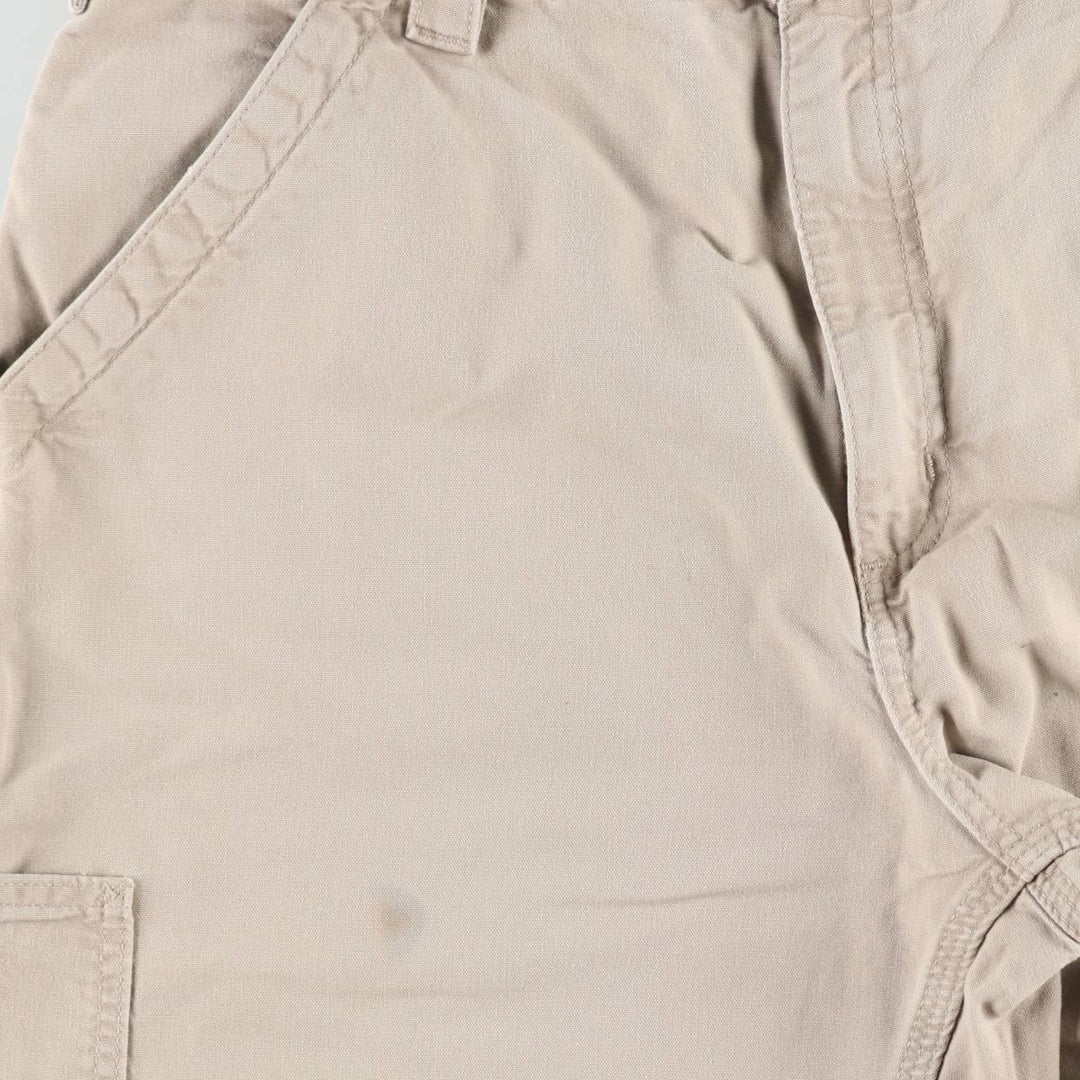 Carhartt ORIGINAL FIT Duck Painter Shorts, Shorts, Men's, W37 equivalent cotton Beige type Vintage Second Hand