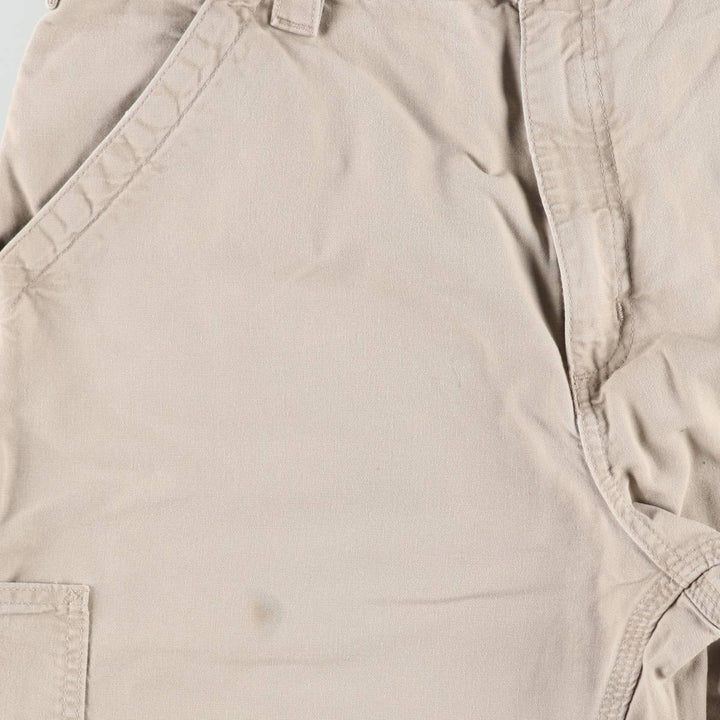 Carhartt ORIGINAL FIT Duck Painter Shorts, Shorts, Men's, W37 equivalent cotton Beige type Vintage Second Hand