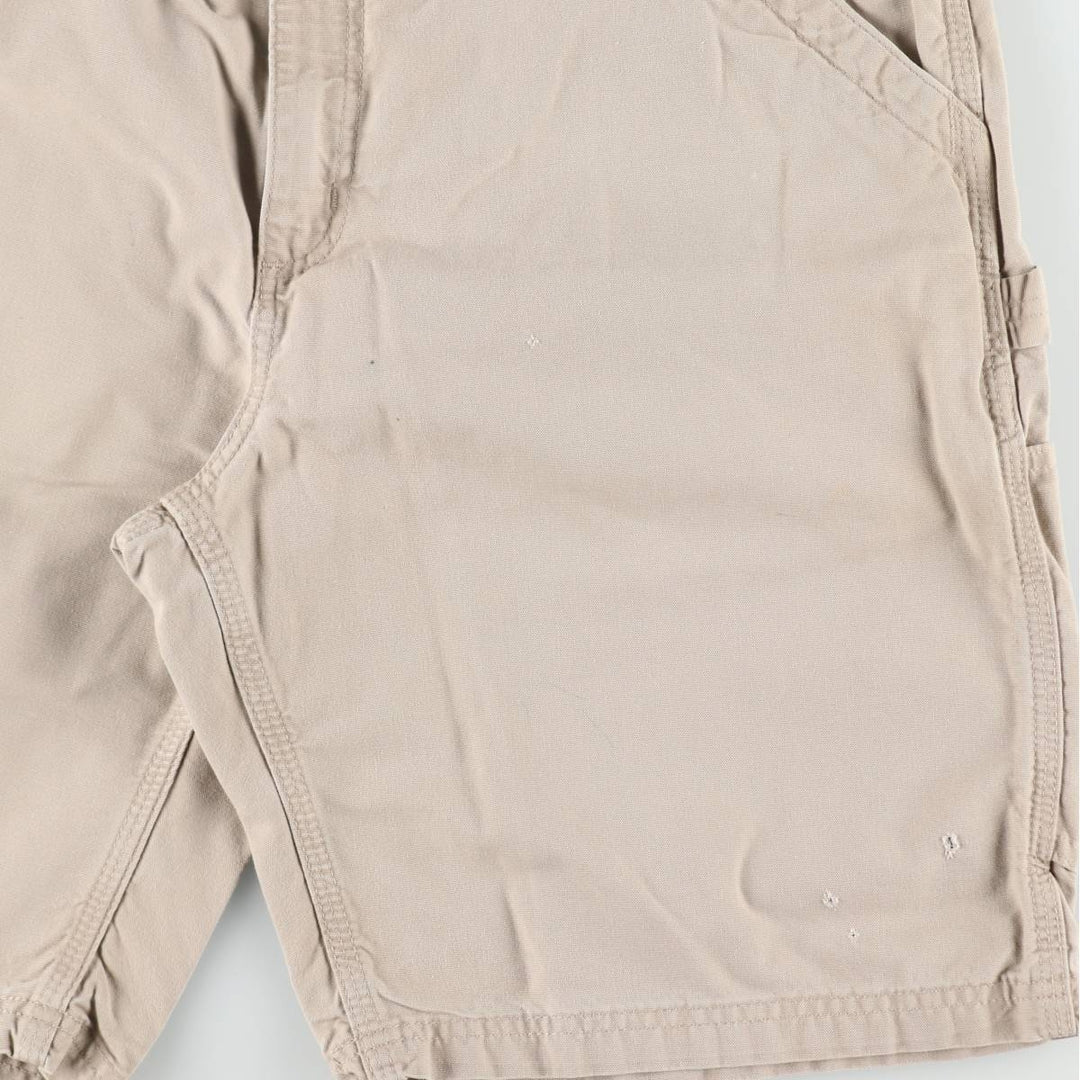Carhartt ORIGINAL FIT Duck Painter Shorts, Shorts, Men's, W37 equivalent cotton Beige type Vintage Second Hand