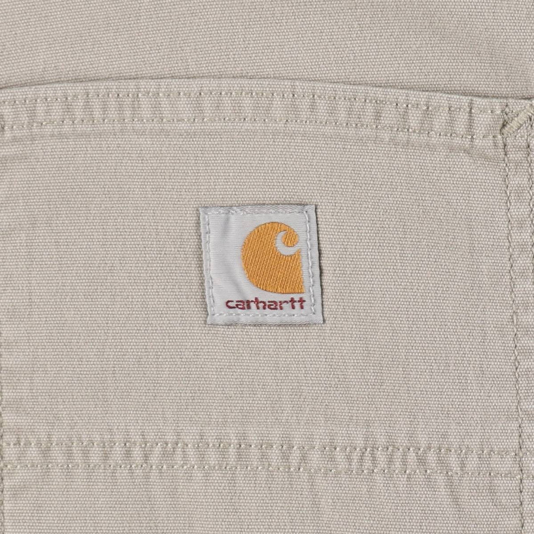 Carhartt Relaxed Fit Duck Work Shorts, Men's Size 38 cotton Beige type Vintage Second Hand