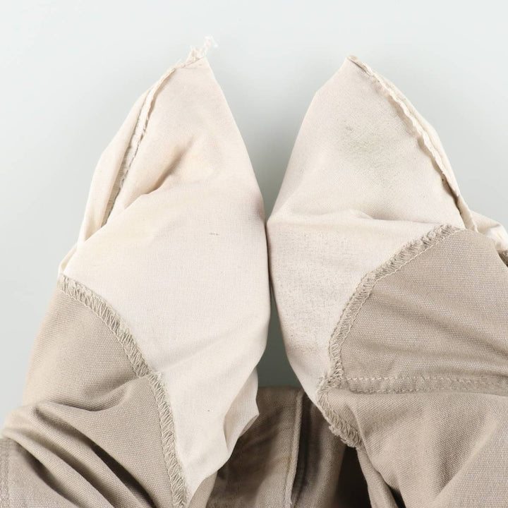 Carhartt Relaxed Fit Duck Canvas Work Shorts (Men's W37 equivalent) cotton Beige type Vintage Second Hand