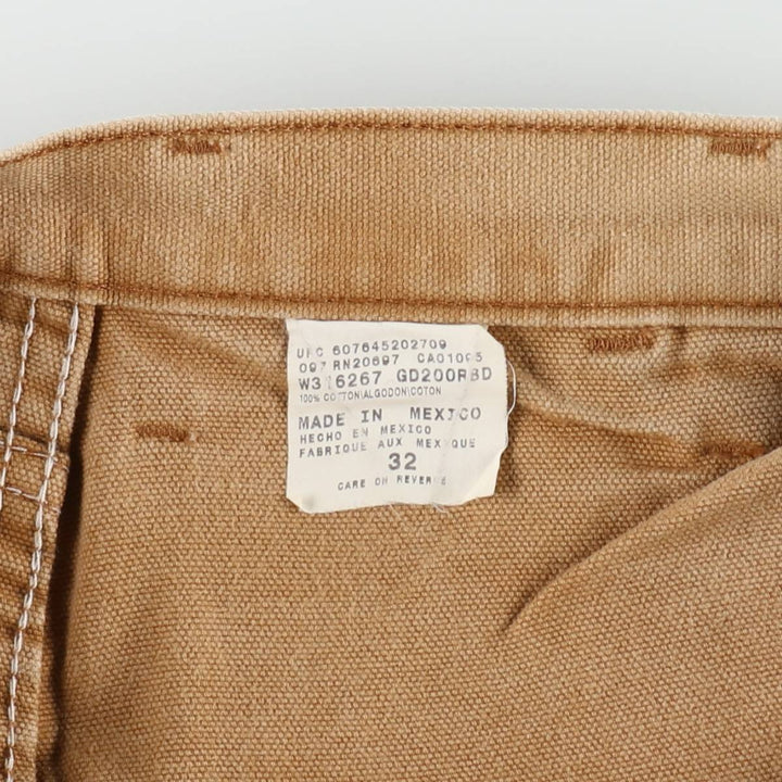 Dickies Duck Painter Shorts, Half Pants, Men's, W32 equivalent cotton brown type Vintage Second Hand