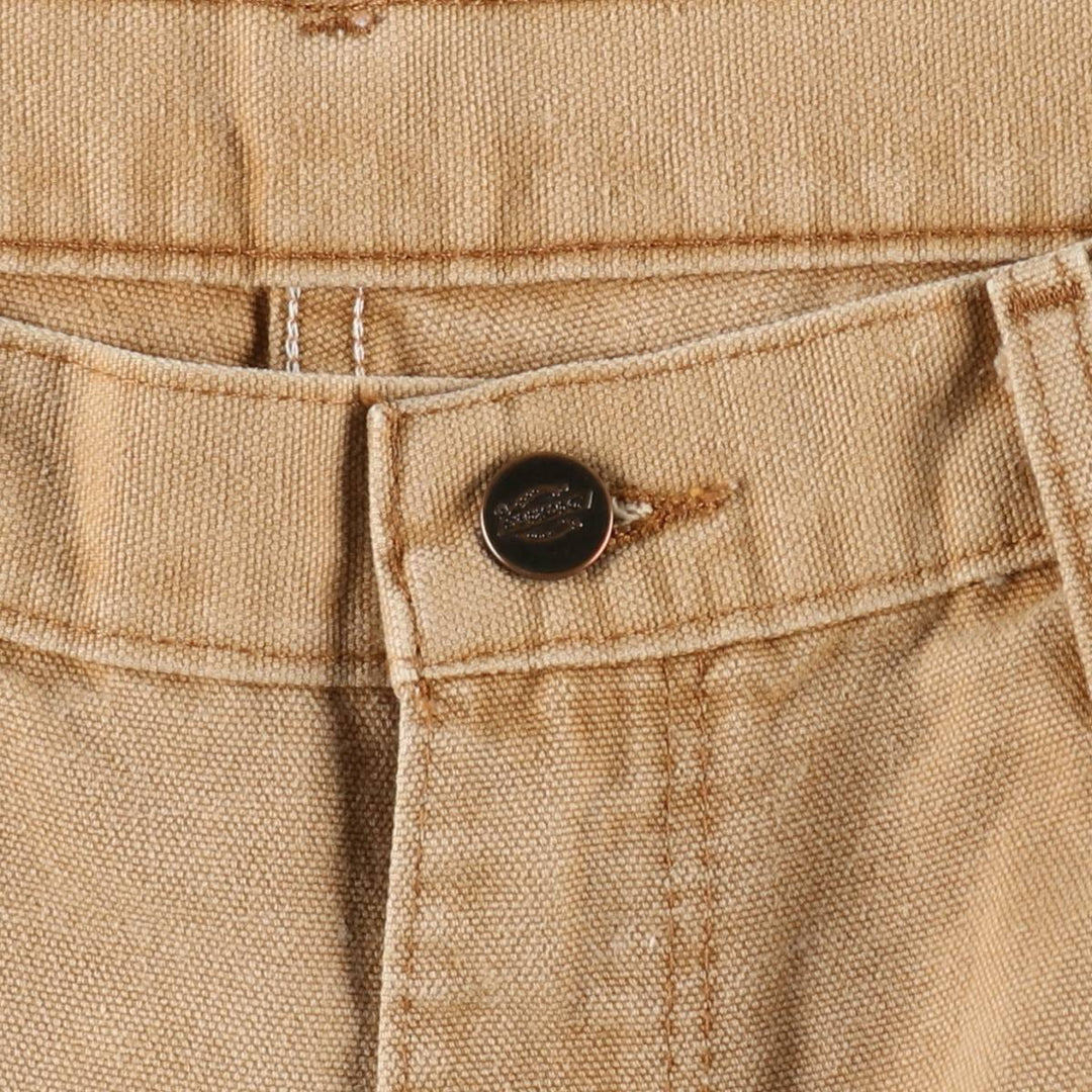 Dickies Duck Painter Shorts, Half Pants, Men's, W32 equivalent cotton brown type Vintage Second Hand