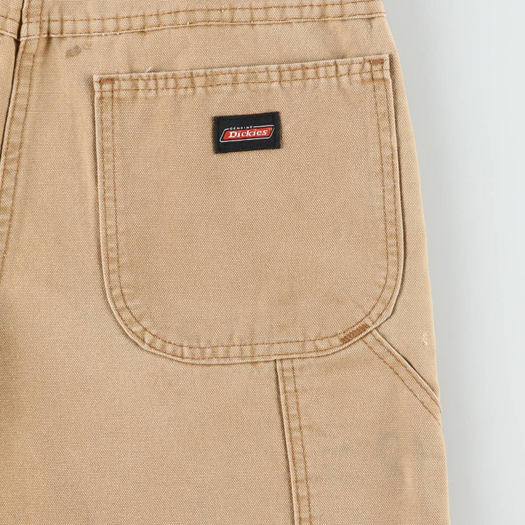 Dickies Duck Painter Shorts, Half Pants, Men's, W32 equivalent cotton brown type Vintage Second Hand