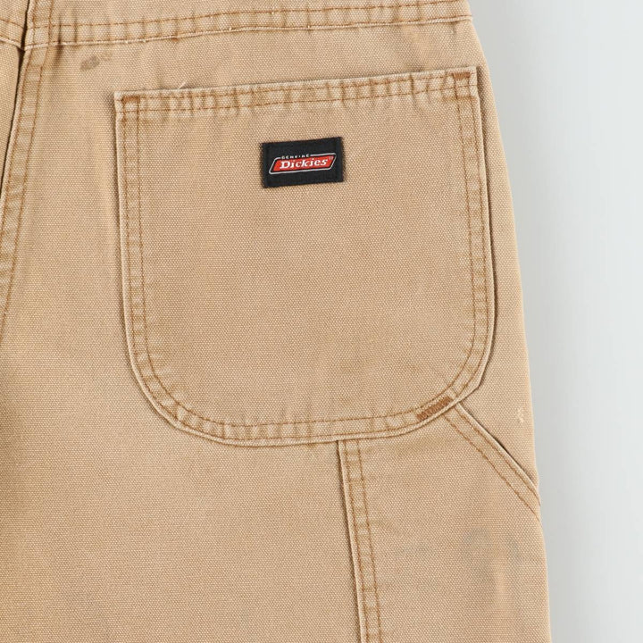Dickies Duck Painter Shorts, Half Pants, Men's, W32 equivalent cotton brown type Vintage Second Hand