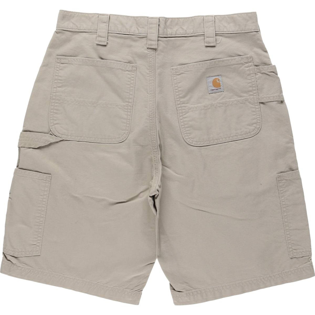 Carhartt Original Fit Duck Painter Shorts, Men's Size 34 cotton gray type Vintage Second Hand